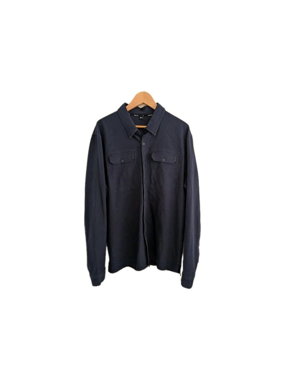 Public Rec Thermolite Button Up Shirt XL Navy Blue Techwear Gorpcore Shacket Men